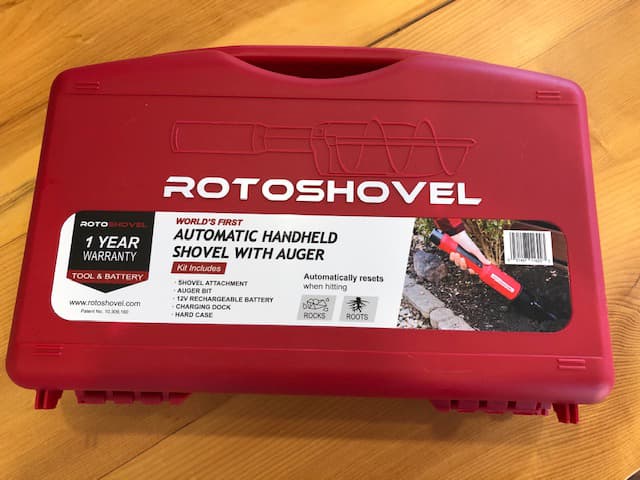 rotoshovel garden auger review